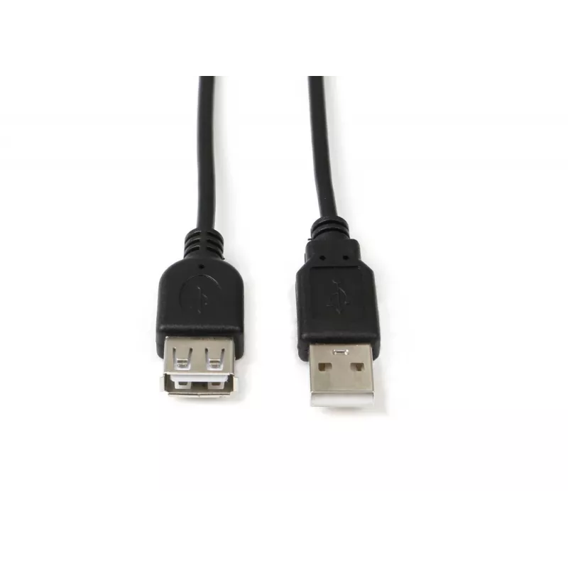 Microconnect USBAAF5B USB-Kabel USB 2.0 5 m USB A Schwarz