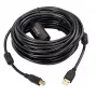 Microconnect USBAB10B-ACTIVE USB-Kabel USB 2.0 10 m USB B USB A Schwarz