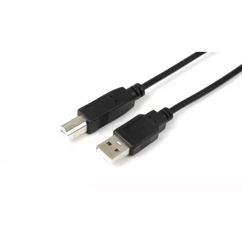 Microconnect USBAB5B USB-Kabel USB 2.0 5 m USB A USB B Schwarz
