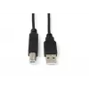Microconnect USBAB5B USB-Kabel USB 2.0 5 m USB A USB B Schwarz