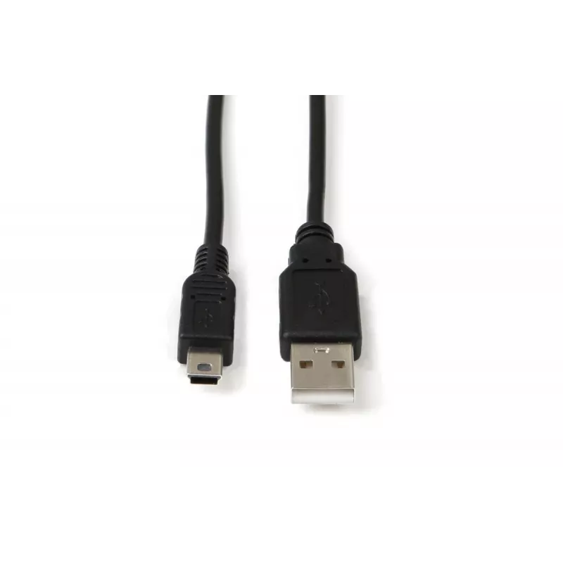 Microconnect USBAMB51 USB-Kabel USB 2.0 1 m USB A Mini-USB B Schwarz