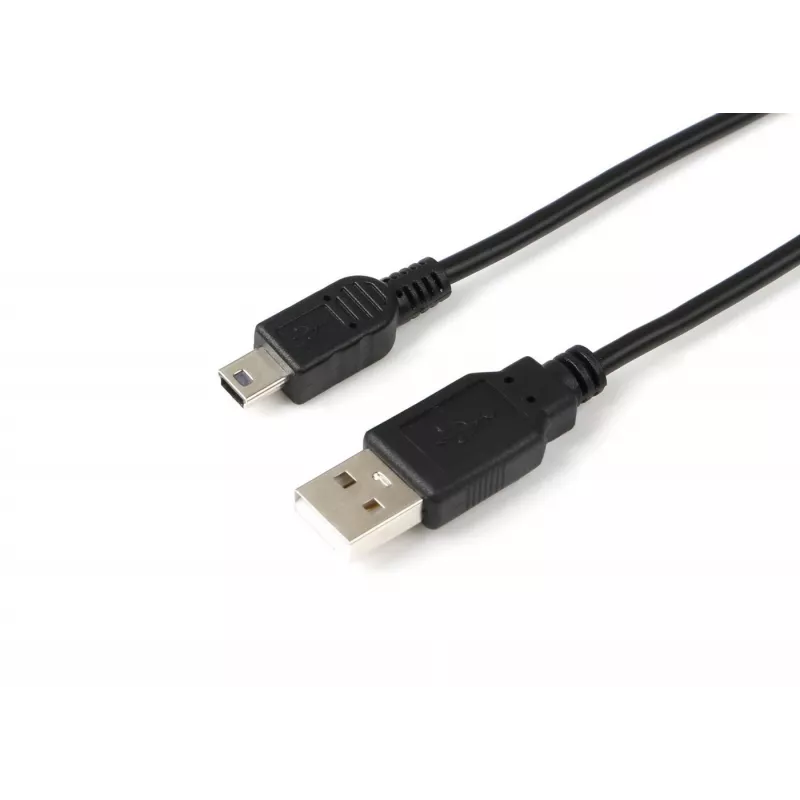 Microconnect USBAMB53 USB-Kabel USB 2.0 3 m USB A Mini-USB B Schwarz