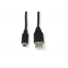 Microconnect USBAMB55 USB-Kabel USB 2.0 5 m USB A Mini-USB B Schwarz