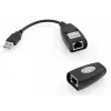 Microconnect USBEXT60M Netzwerk-Extender Netzwerk-Sender & -Empfänger Schwarz