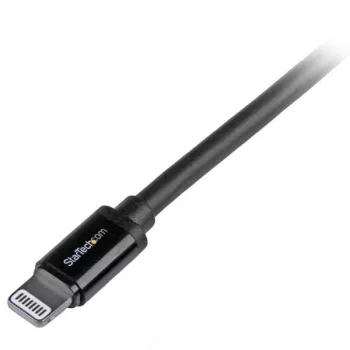 StarTech.com 2 m (6 ft.) USB auf Lightning Kabel – Langes iPhone / iPad / iPod Ladekabel – Lightning auf USB Kabel – Apple MFi zertifiziert – Schwarz