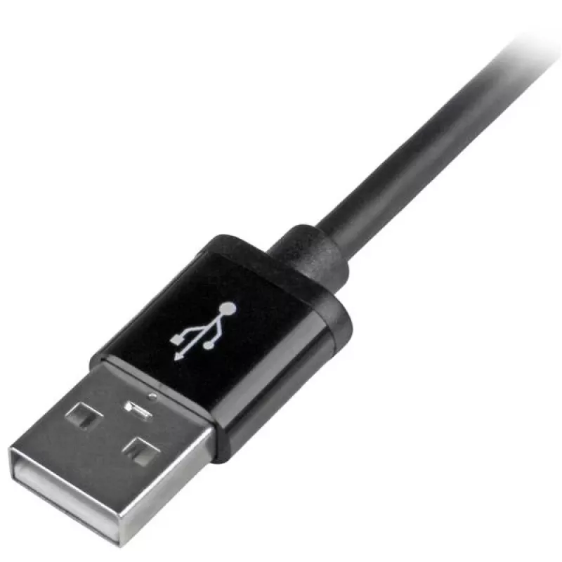 StarTech.com 2 m (6 ft.) USB auf Lightning Kabel – Langes iPhone / iPad / iPod Ladekabel – Lightning auf USB Kabel – Apple MFi zertifiziert – Schwarz
