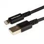 StarTech.com 3 m (10 ft.) USB auf Lightning Kabel – Langes iPhone / iPad / iPod Ladekabel – Lightning auf USB Kabel – Apple MFi zertifiziert – Schwarz