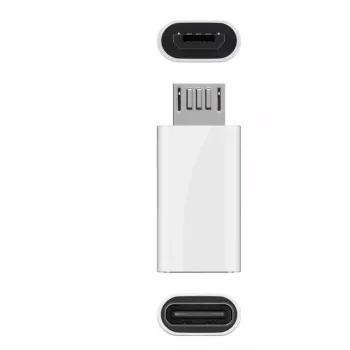 Microconnect USBMICROUSBC Kabel-Adapter Micro-USB B auf USB C Weiß