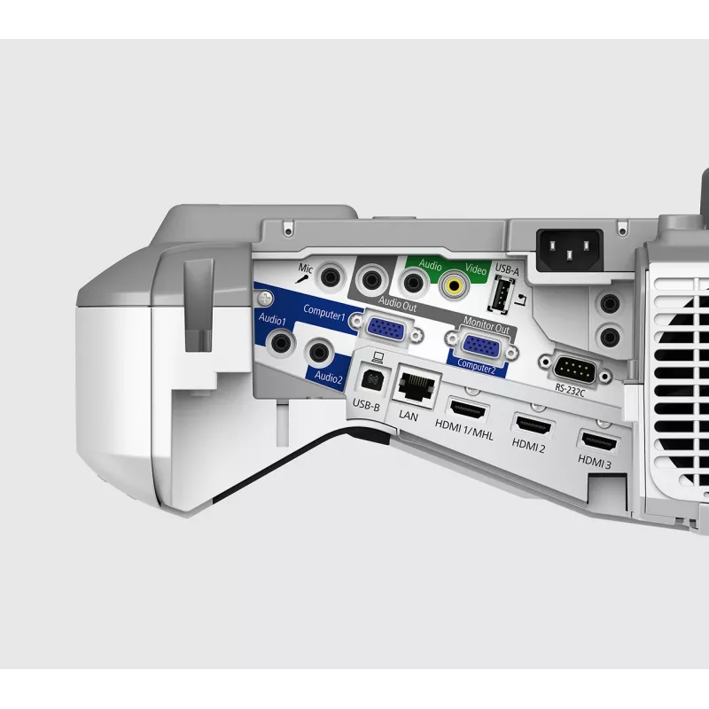 Epson EB-685Wi Ultra-Kurzdistanzprojektor 3500 ANSI Lumen 3LCD WXGA (1280x800) Weiß, Grau