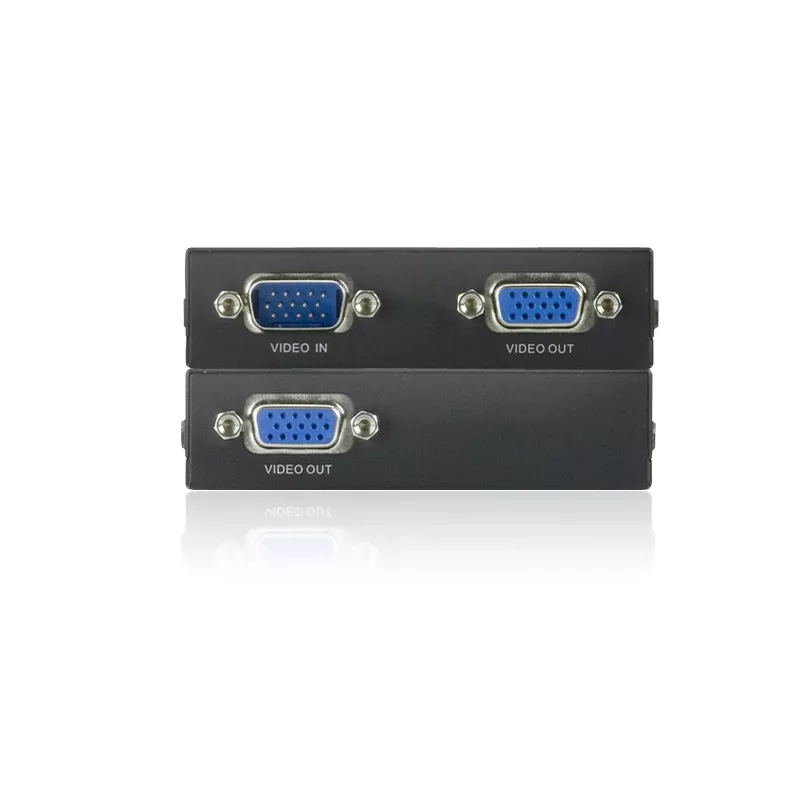 ATEN VGA Over Cat5e/6 Video Extender 150meter, 1920 x 1200 pixels, AV-Sender & -Empfänger, 150 m, Kabelgebunden, Schwarz