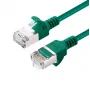 Microconnect V-FTP6A01G-schlank Netzwerkkabel Grün 1 m Cat6a U/FTP (STP)