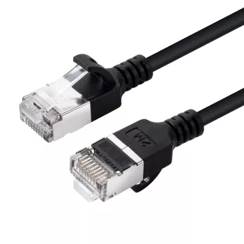 Microconnect V-FTP6A02S-schlank Netzwerkkabel Schwarz 2 m Cat6a U/FTP (STP)