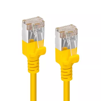Microconnect V-FTP6A02Y-schlank Netzwerkkabel Gelb 2 m Cat6a U/FTP (STP)