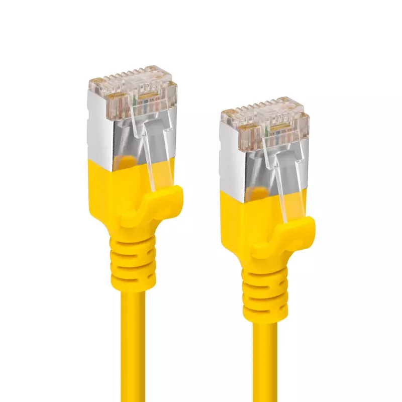 Microconnect V-FTP6A02Y-schlank Netzwerkkabel Gelb 2 m Cat6a U/FTP (STP)