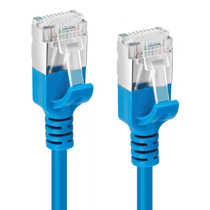 Microconnect V-FTP6A03B-schlank Netzwerkkabel Blau 3 m Cat6a U/FTP (STP)