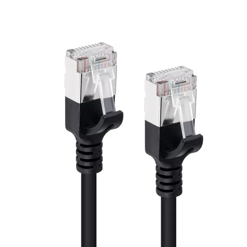 Microconnect V-FTP6A05S-schlank Netzwerkkabel Schwarz 5 m Cat6a U/FTP (STP)