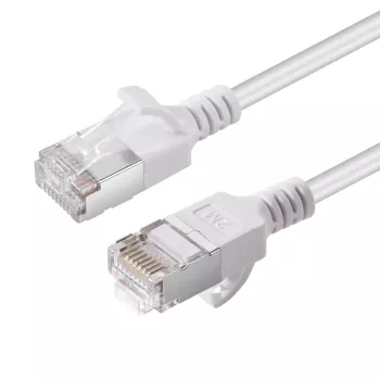 Microconnect V-FTP6A05W-schlank Netzwerkkabel Weiß 5 m Cat6a U/FTP (STP)