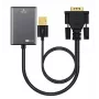 Microconnect VGAHDMI VGA-Kabel 0,15 m VGA (D-Sub) Schwarz
