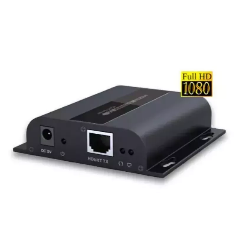 AV-Sender VivoLink VLHDMIEXT1-TV2 – HDMI-Ein-/Ausgang über Cat5e, bis zu 1920x1080, 120 m, kabelgebunden, schwarz