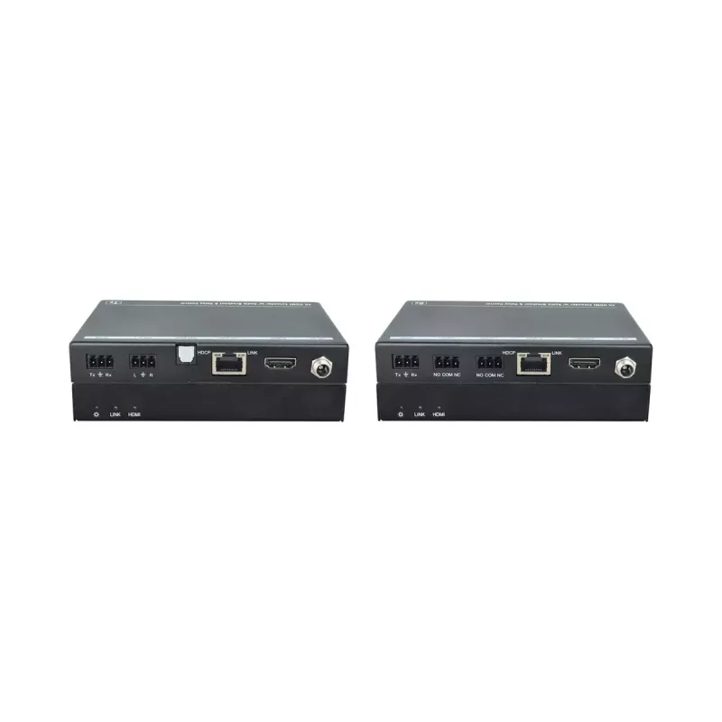 Vivolink VLHDMIEXT416 AV extender AV transmitter & receiver Schwarz