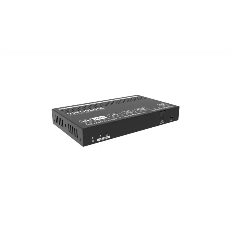 Vivolink VLHDMIEXTHDB2.0 AV extender AV-Sender & -Empfänger Schwarz