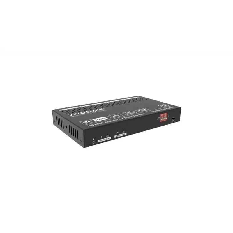 Vivolink VLHDMIEXTHDB2.0 AV extender AV-Sender & -Empfänger Schwarz