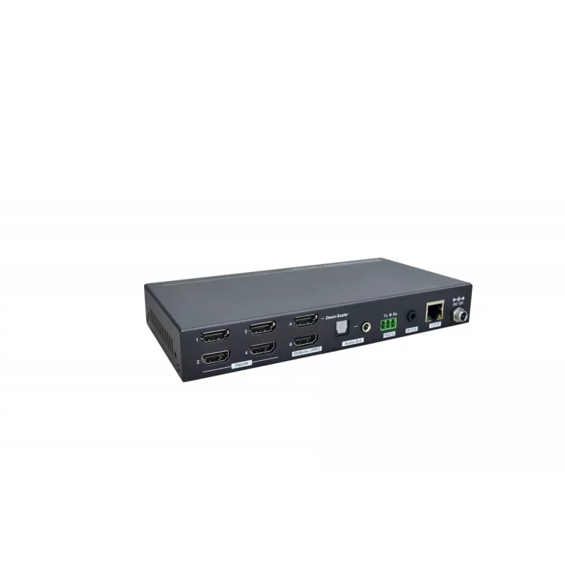 Vivolink VLHDMIMAT4X2RS Matrix-Umschalter Skalierungs-Matrix-Umschalter 7,5 W
