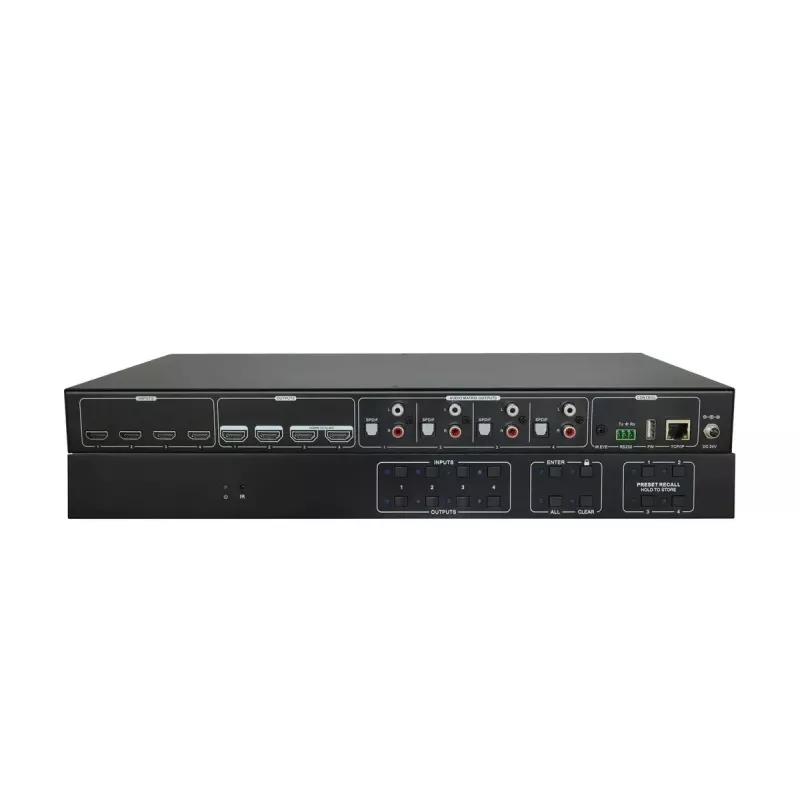 Vivolink VLHDMIMAT4X4 Matrix-Switcher AV-Matrix-Switcher 14 W