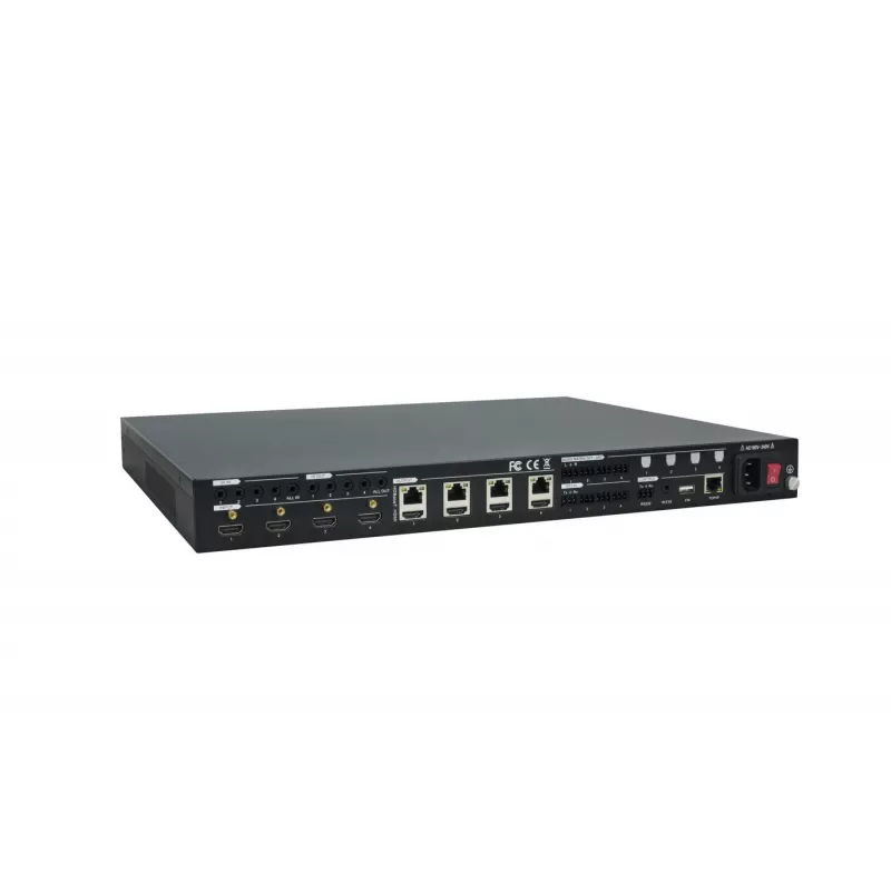 Vivolink VLHDMIMAT4X444 Matrix-Switcher AV-Matrix-Switcher Eingebaute Anzeige 65 W