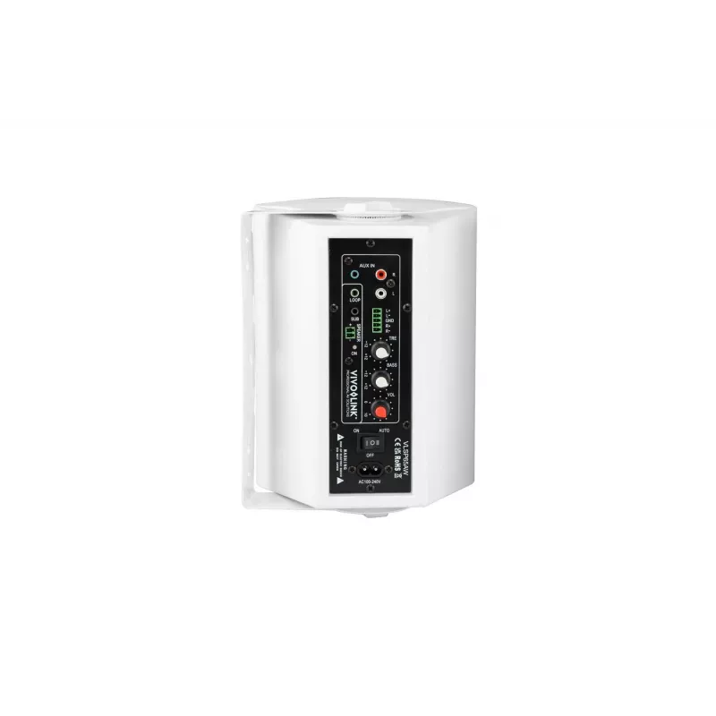 Vivolink VLSP65AW Lautsprecher 2-Wege Weiß Kabelgebunden 60 W