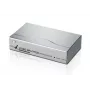 ATEN 4-Port VGA Video Splitter (350 MHz), VGA, 4x VGA, 1920 x 1440 Pixel, Silber, Metall, 30 m