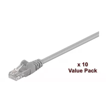 Microconnect V-UTP5005VP Netzwerkkabel Grau 0,5 m Cat5e U/UTP (UTP)
