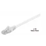 Microconnect V-UTP5005WVP Netzwerkkabel Weiß 0,5 m Cat5e U/UTP (UTP)