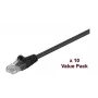 Microconnect V-UTP505SVP Netzwerkkabel Schwarz 5 m Cat5e U/UTP (UTP)