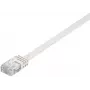 Microconnect V-UTP60025W-FLAT Netzwerkkabel Weiß 0,25 m Cat6 U/UTP (UTP)