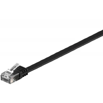 Microconnect V-UTP601S-FLAT Netzwerkkabel Schwarz 1 m Cat6 U/UTP (UTP)