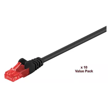 Microconnect V-UTP605SVP Netzwerkkabel Schwarz 5 m Cat6 U/UTP (UTP)