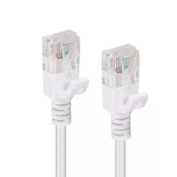 Microconnect V-UTP610W-schlank Netzwerkkabel Weiß 10 m Cat6 U/UTP (UTP)