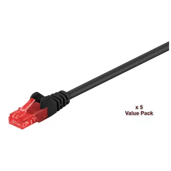 Microconnect V-UTP615SVP Netzwerkkabel Schwarz 15 m Cat6 U/UTP (UTP)