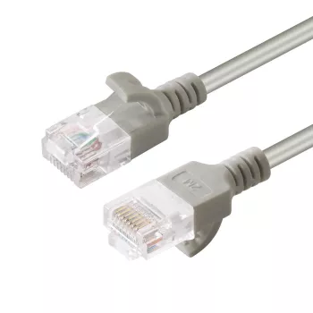 Microconnect V-UTP6A005-schlank Netzwerkkabel Grau 0,5 m Cat6a U/UTP (UTP)