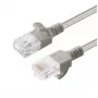 Microconnect V-UTP6A03-schlank Netzwerkkabel Grau 3 m Cat6a U/UTP (UTP)