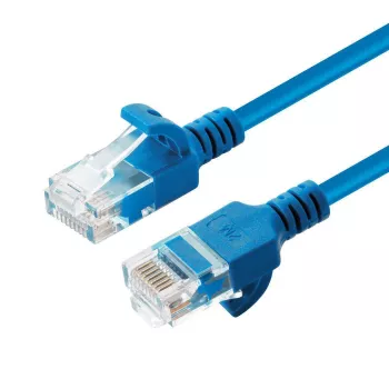 Microconnect V-UTP6A04B-schlank Netzwerkkabel Blau 4 m Cat6a U/UTP (UTP)
