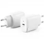 Indoor-Ladegerät ALOGIC WC1X20-EU Smartphone 100-240V USB-C Weiß