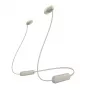 Sony WI-C100 Kopfhörer Kabellos In-Ear Telefonate/Musik Bluetooth Beige