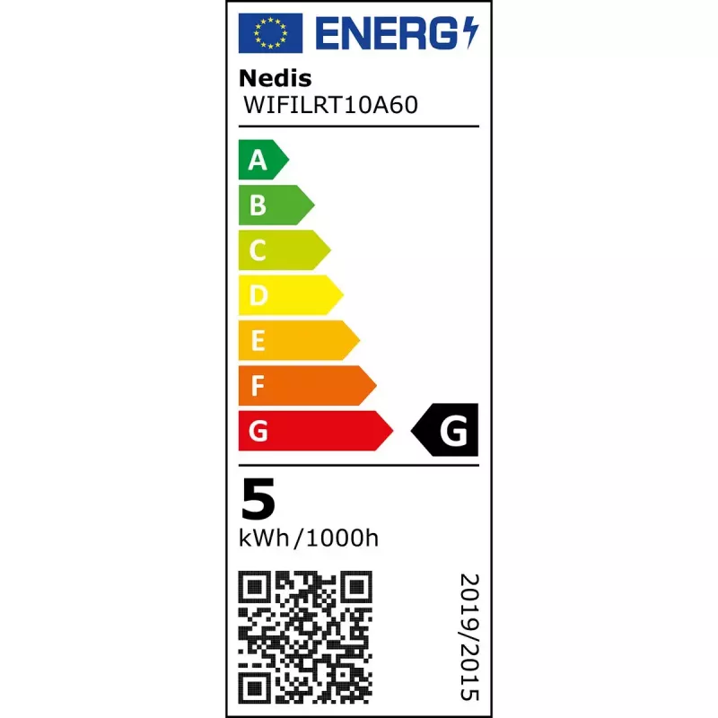 LED-Lampe Nedis SmartLife 4,9 W (E27) 360 lm, kaltweiß / warmweiß, 10.000 h Lebensdauer
