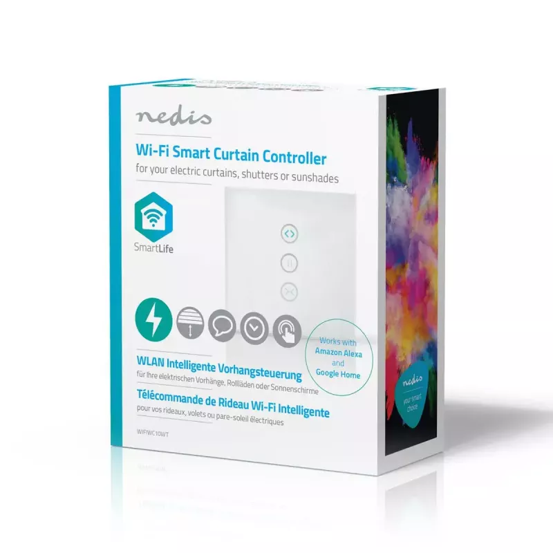 Wandmontierter WWAN-Transmitter Nedis WIFIWC10WT — Kabelgebundene & kabellose Smart-Home-Schnittstelle