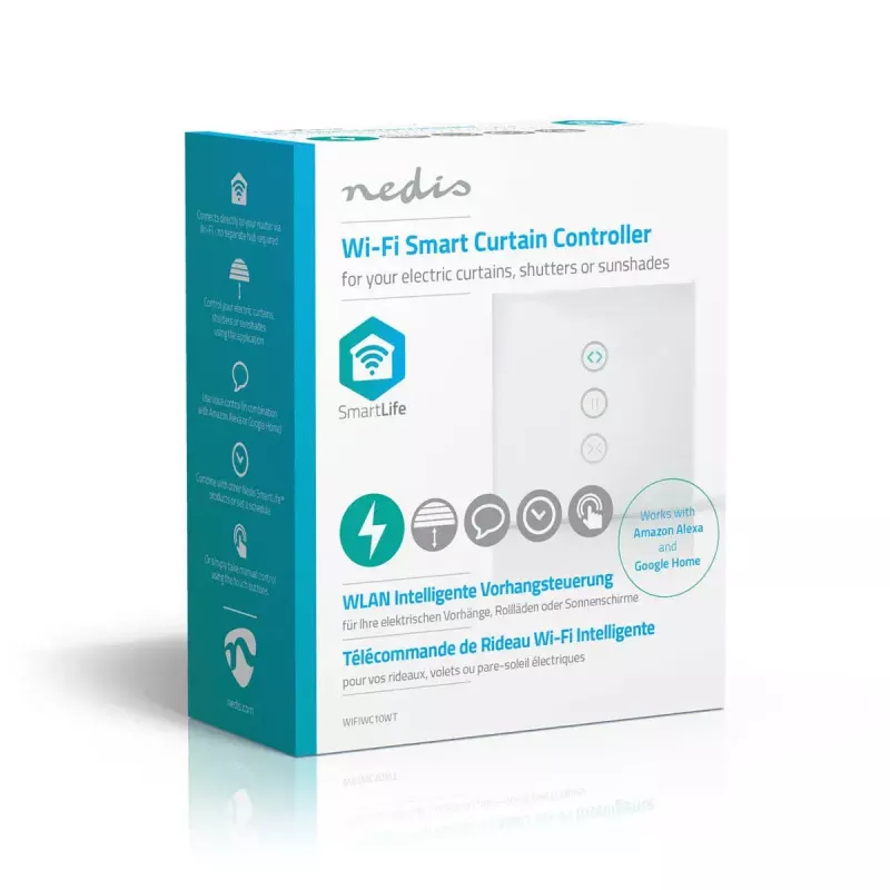 Wandmontierter WWAN-Transmitter Nedis WIFIWC10WT — Kabelgebundene & kabellose Smart-Home-Schnittstelle