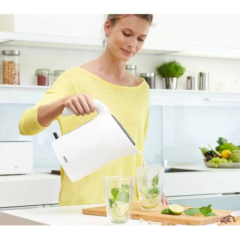Braun PurEase WK 3100 WH Wasserkocher 1,7 L 2200 W Weiß