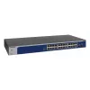NETGEAR XS724EM Managed L2 10G Ethernet (100/1000/10000) 1U Blau, Grau