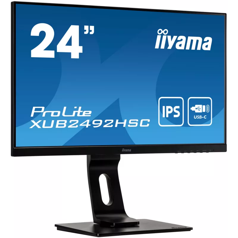 iiyama ProLite XUB2492HSC-B1 Computer-Monitor 60,5 cm (23,8 Zoll) 1920 x 1080 Pixel Full HD LCD Schwarz